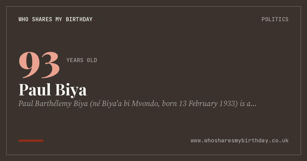 Paul Biya