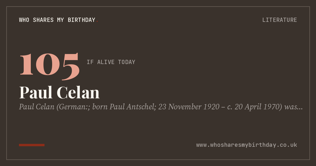 Paul Celan