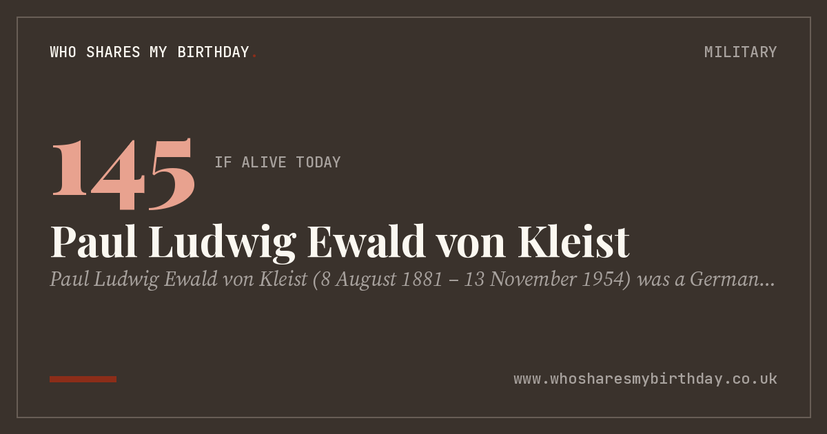 Paul Ludwig Ewald von Kleist