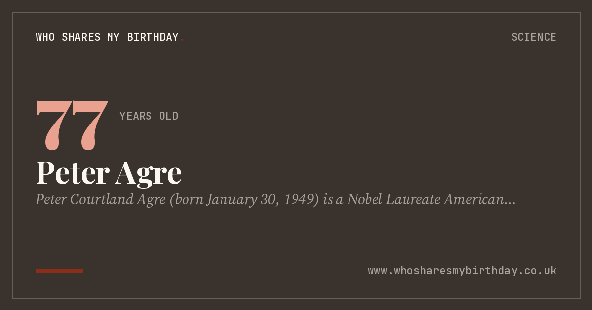 Peter Agre