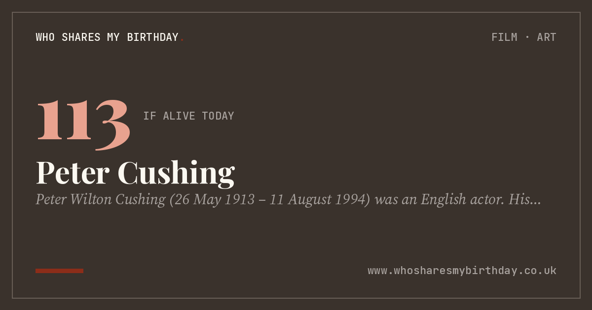 Peter Cushing