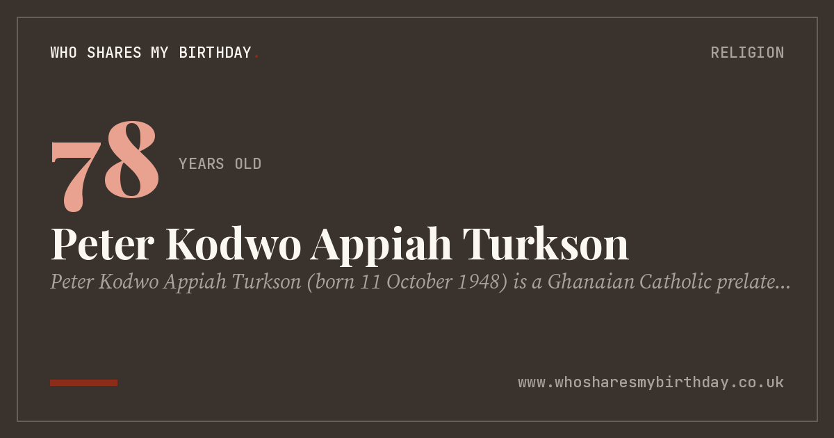 Peter Kodwo Appiah Turkson