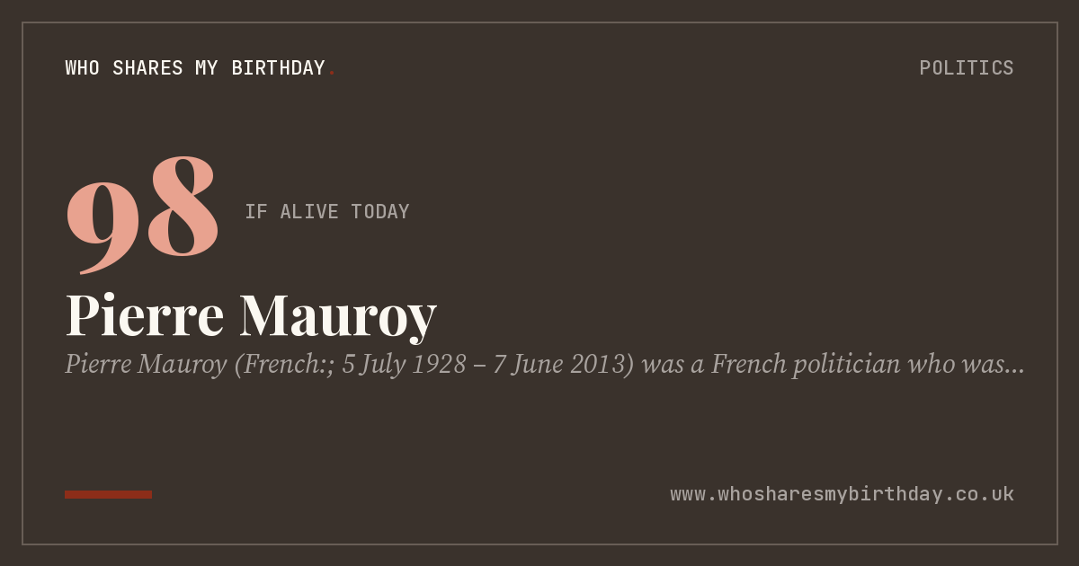 Pierre Mauroy