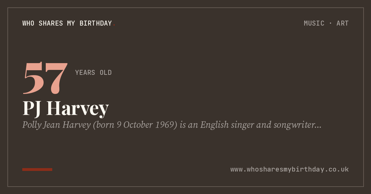 PJ Harvey
