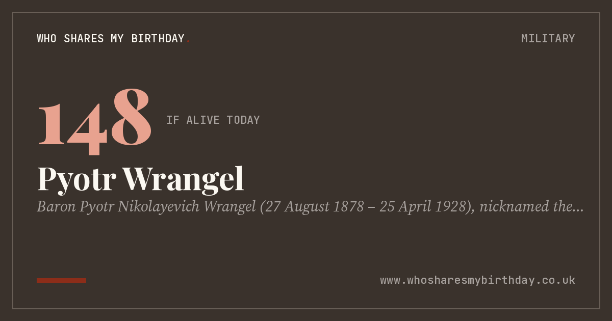 Pyotr Wrangel