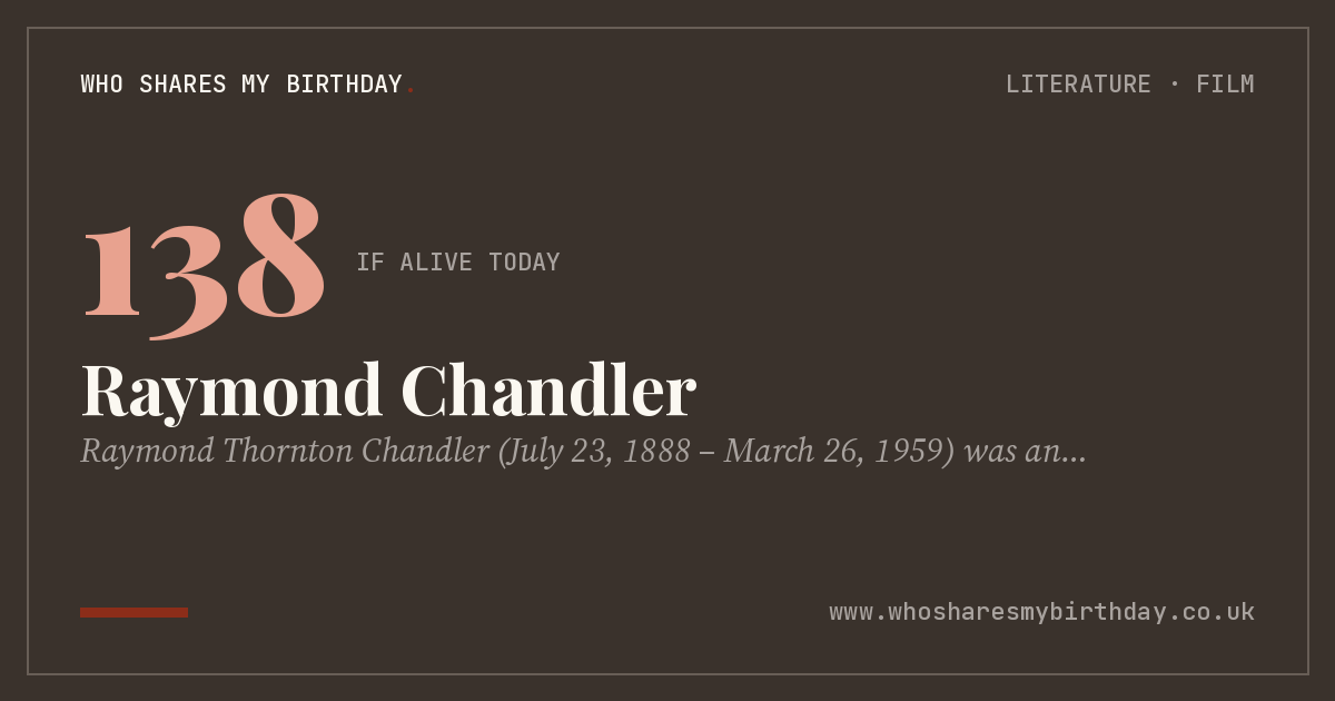Raymond Chandler