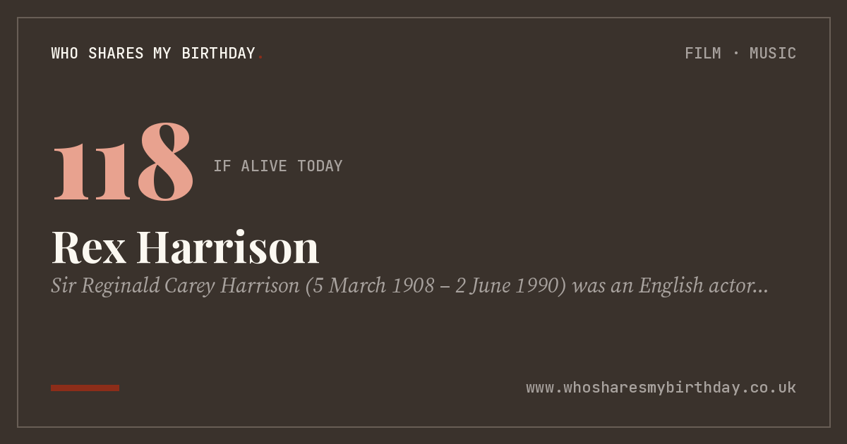 Rex Harrison