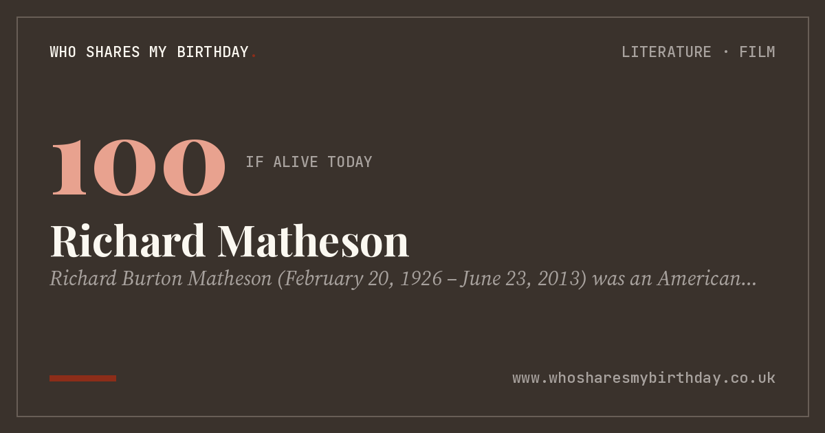 Richard Matheson