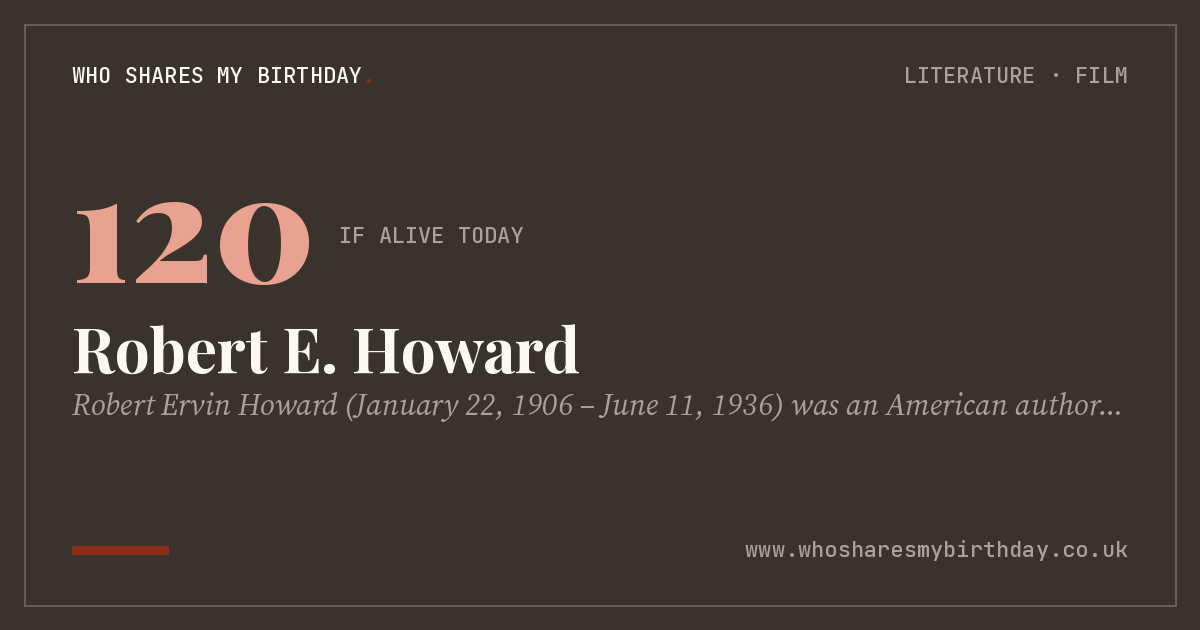 Robert E. Howard