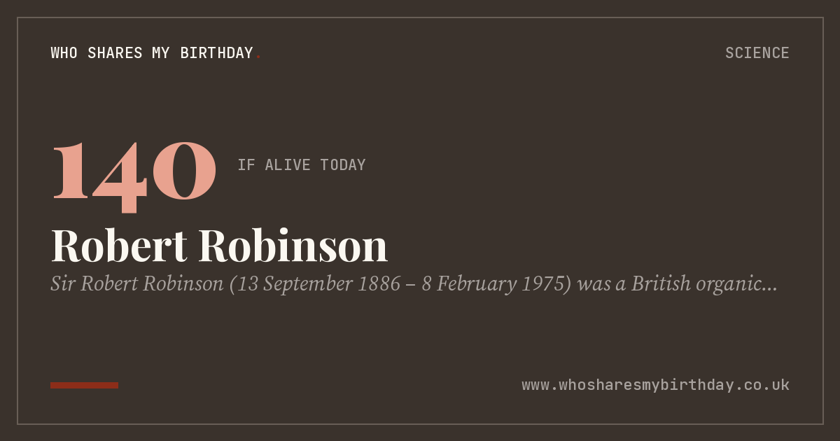 Robert Robinson