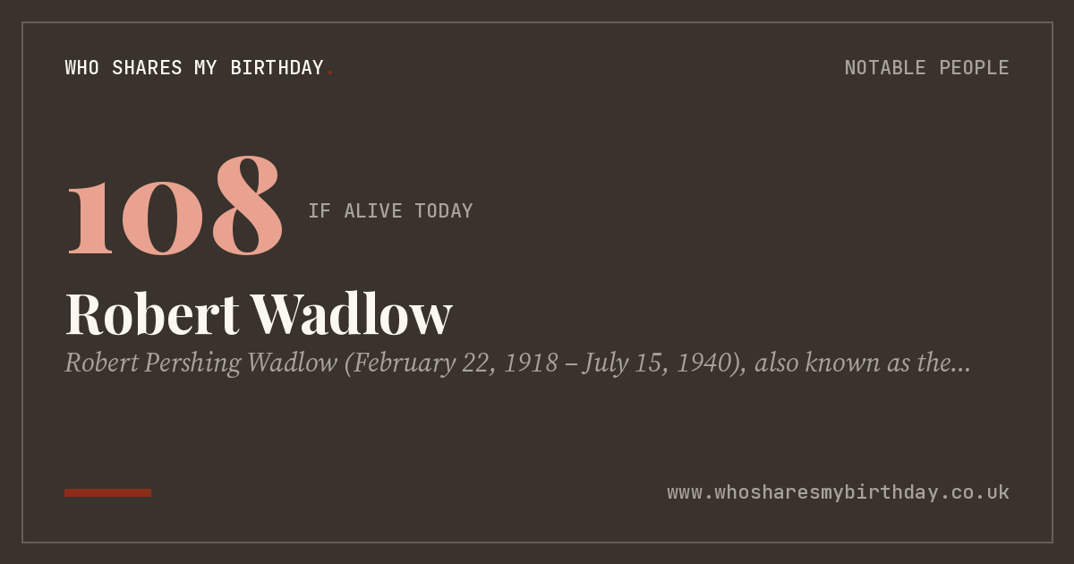 Robert Wadlow