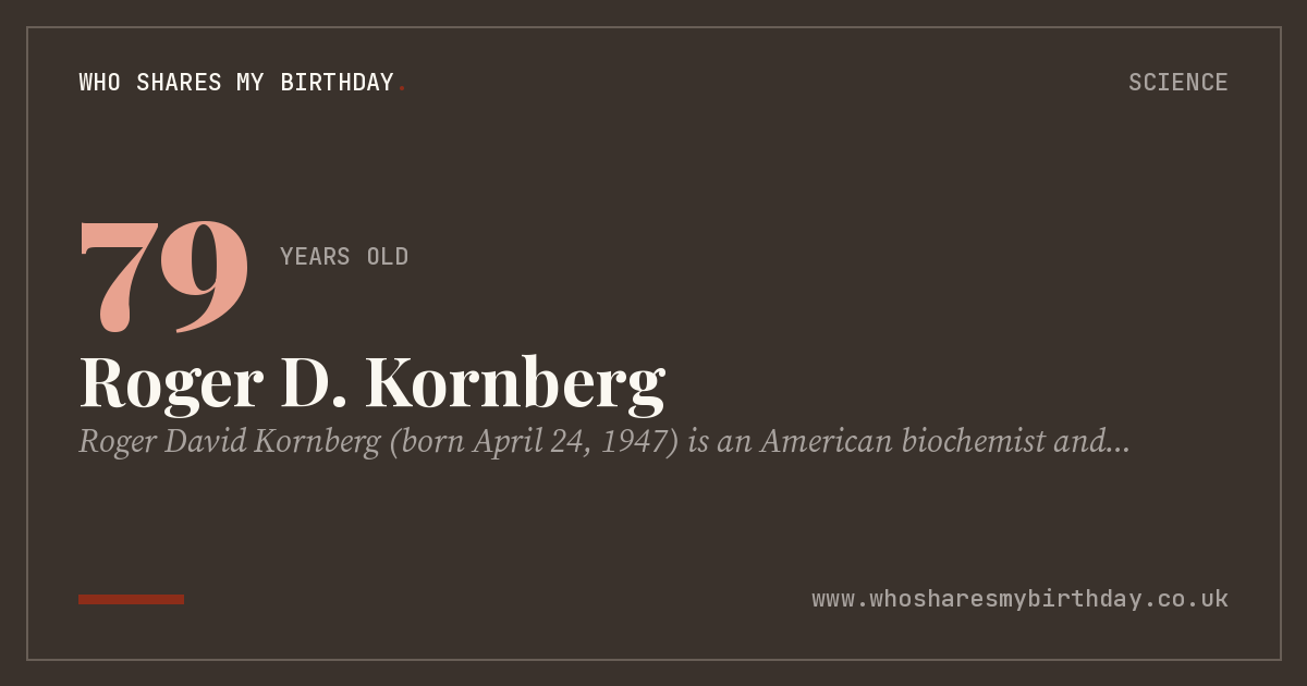 Roger D. Kornberg
