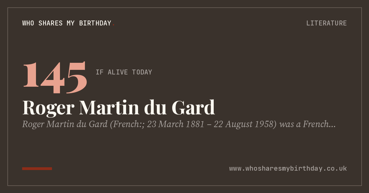 Roger Martin du Gard