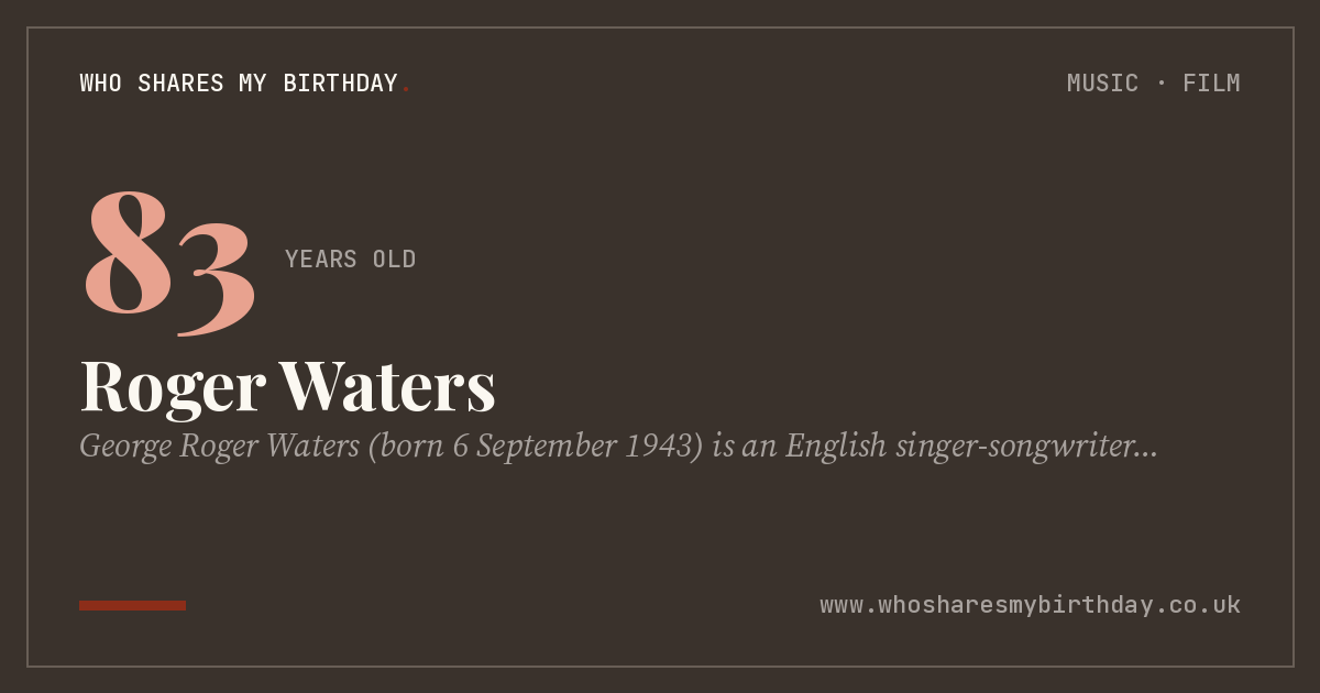 Roger Waters