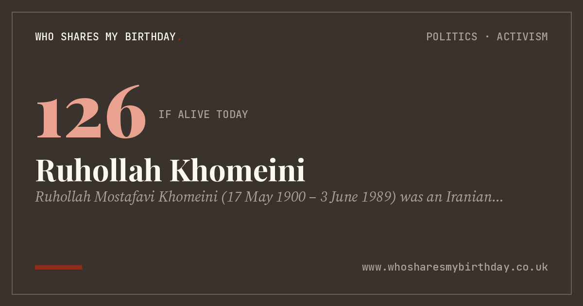 Ruhollah Khomeini