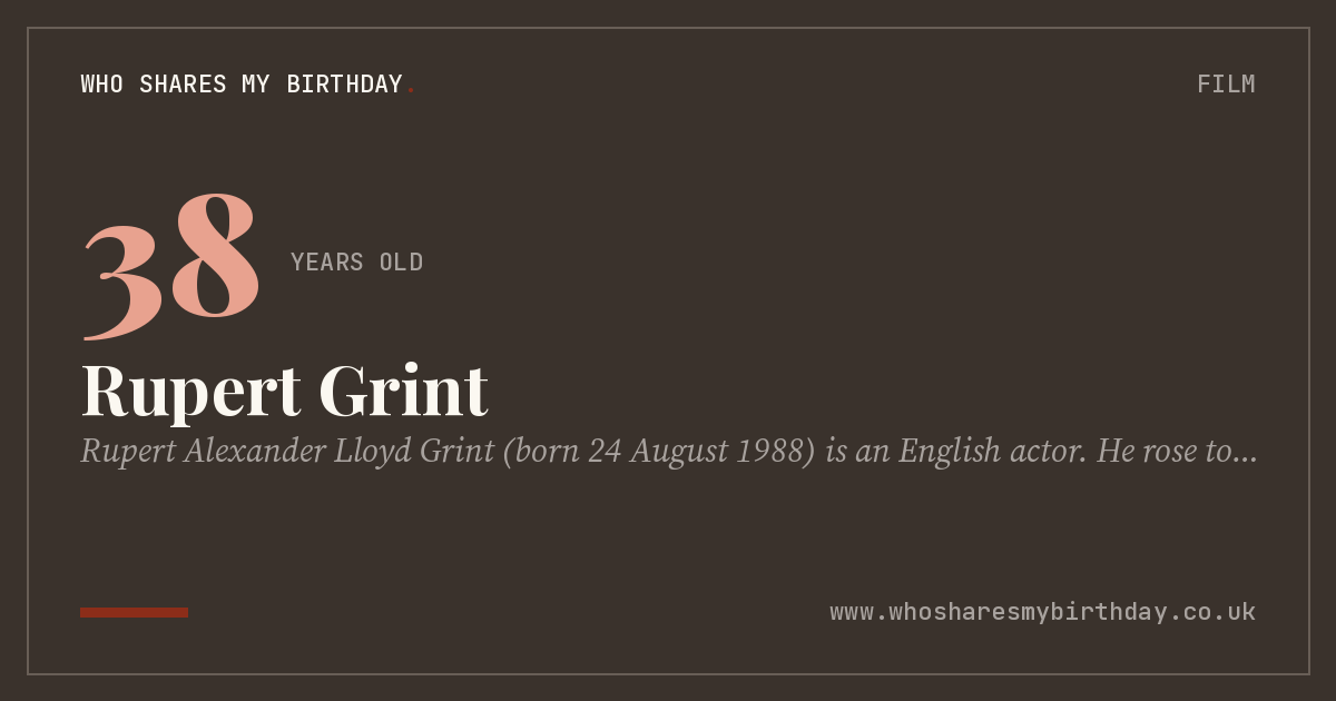 Rupert Grint