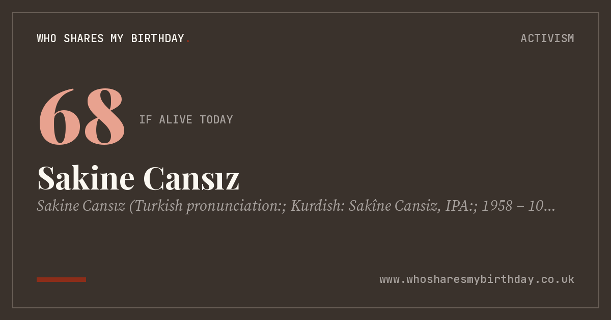 Sakine Cansız