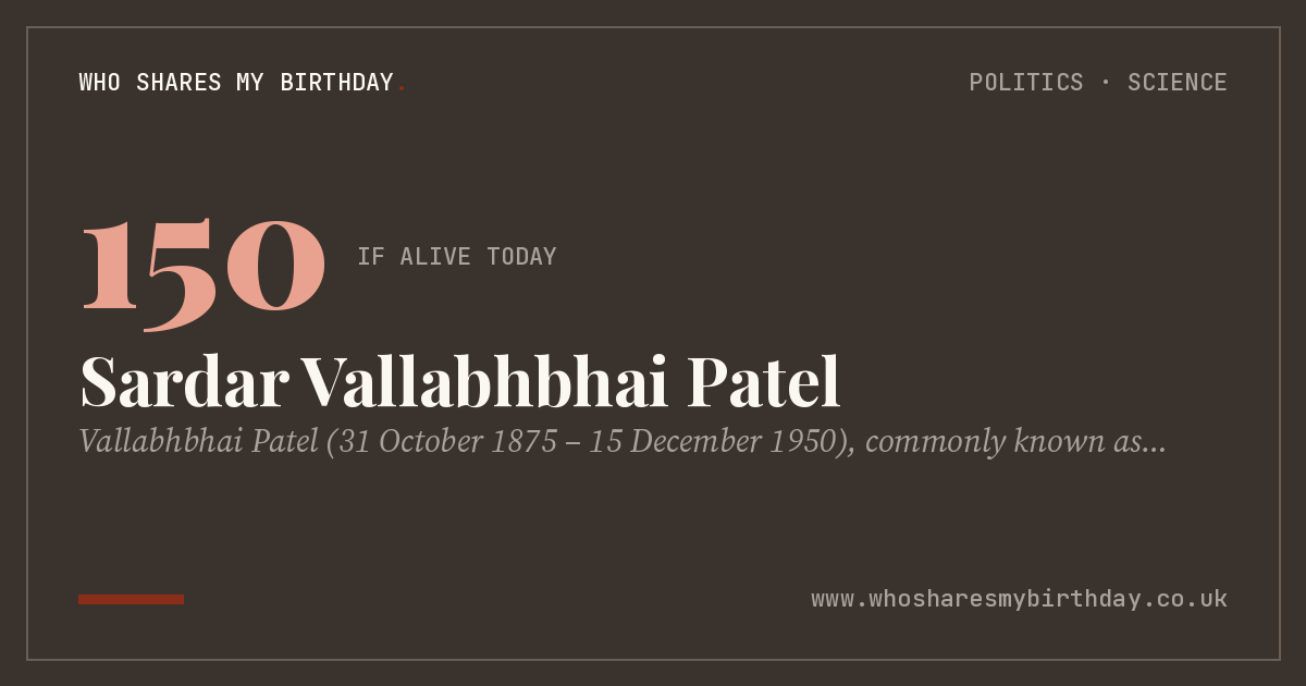 Sardar Vallabhbhai Patel