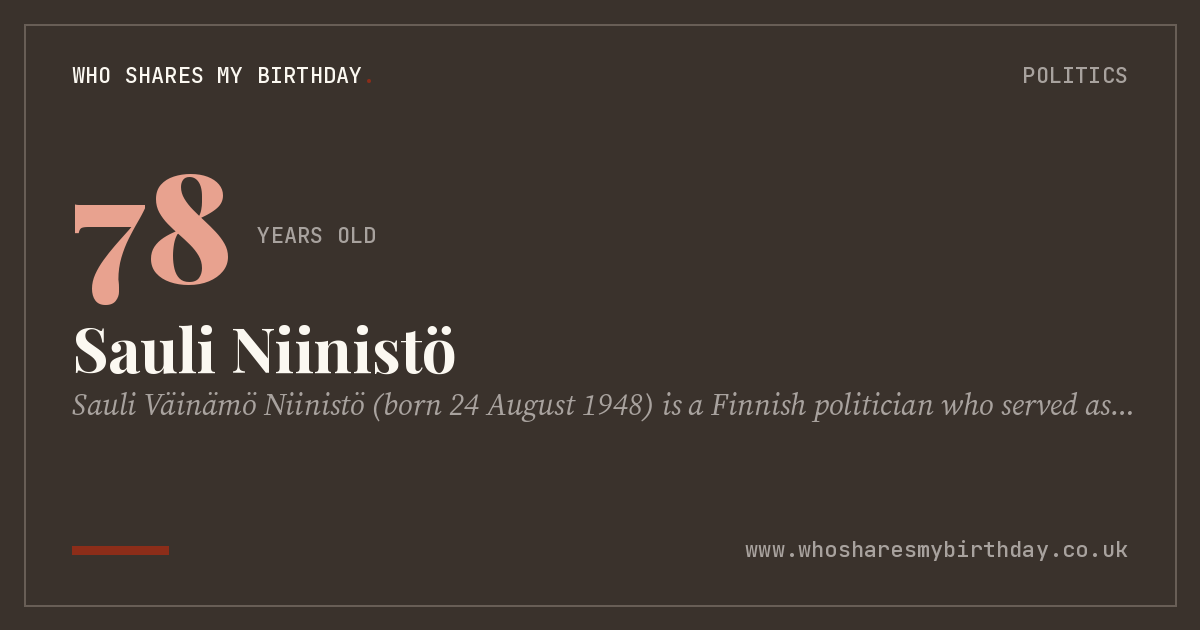 Sauli Niinistö