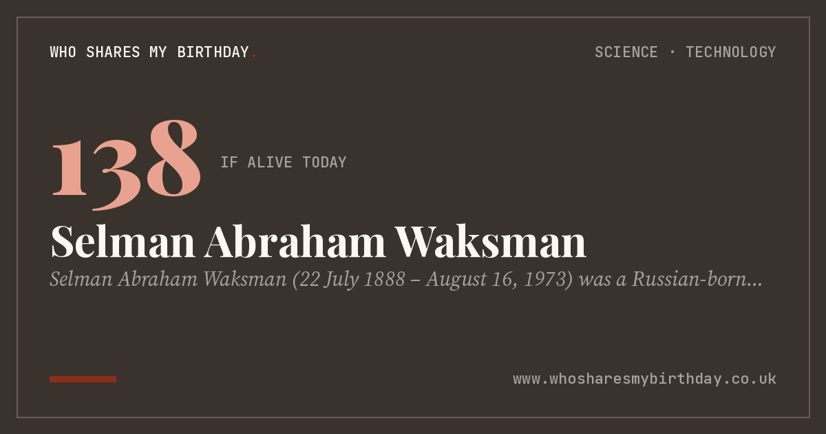 Selman Abraham Waksman