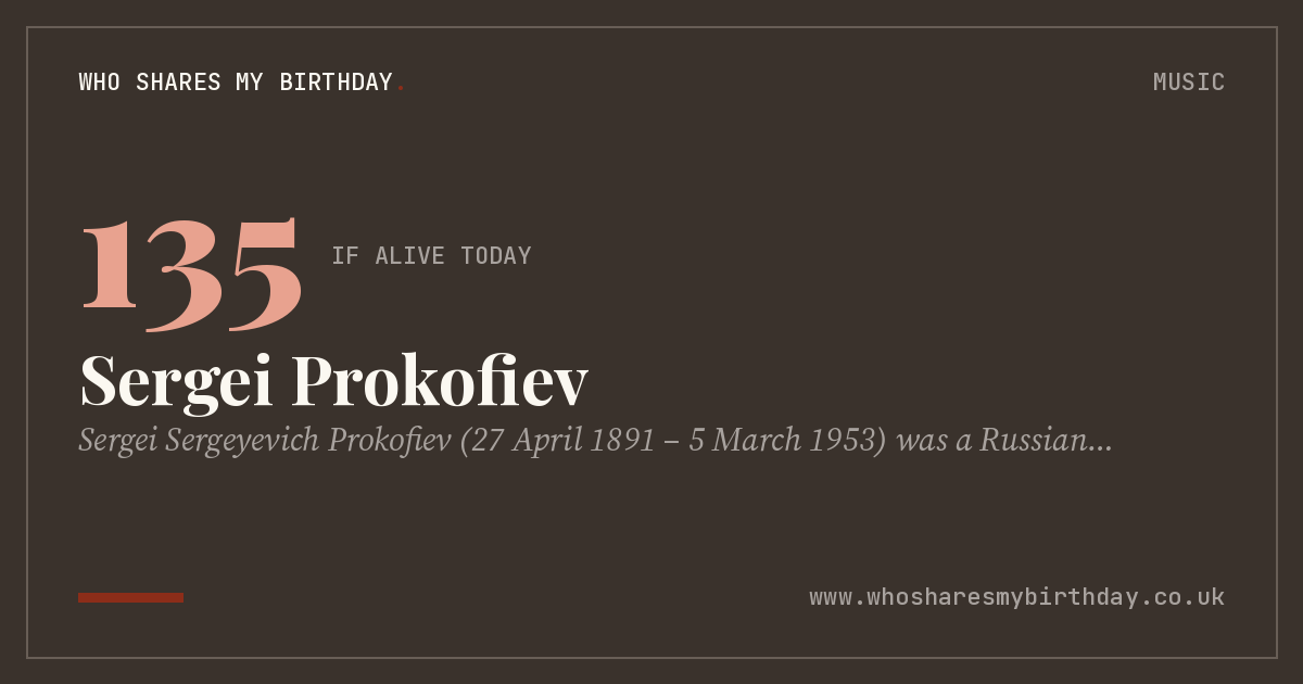 Sergei Prokofiev