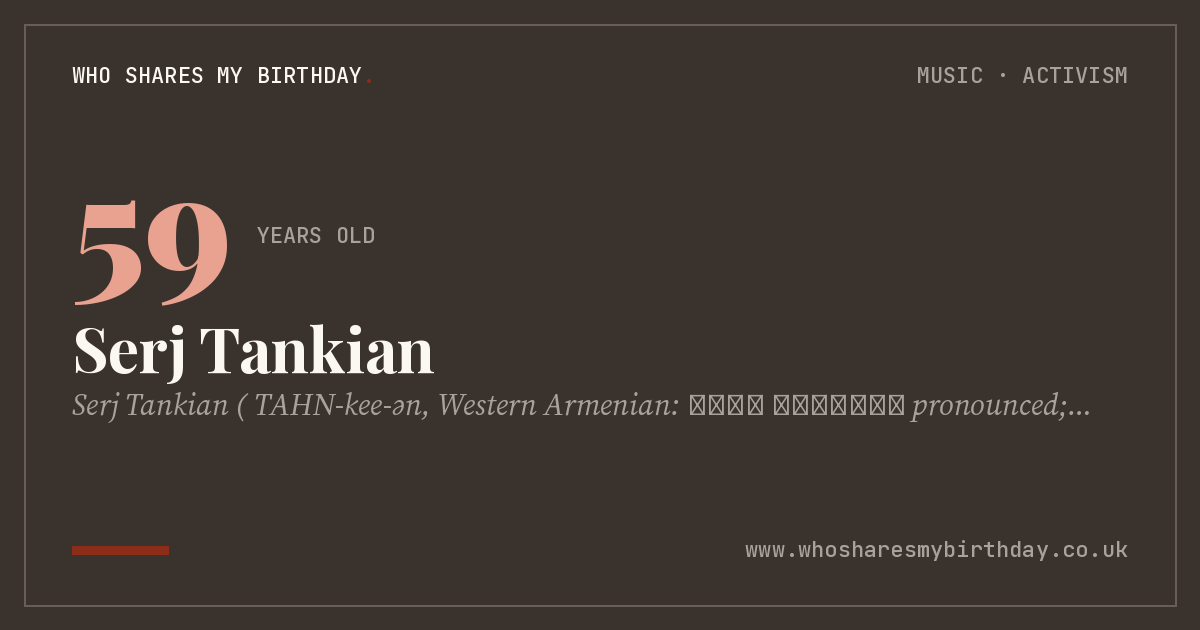 Serj Tankian