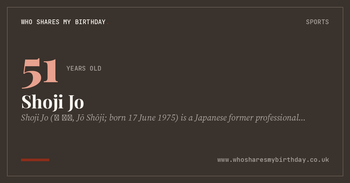 Shoji Jo