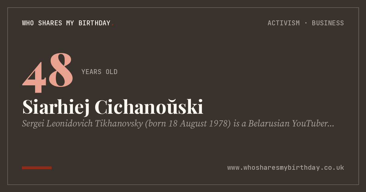 Siarhiej Cichanoŭski