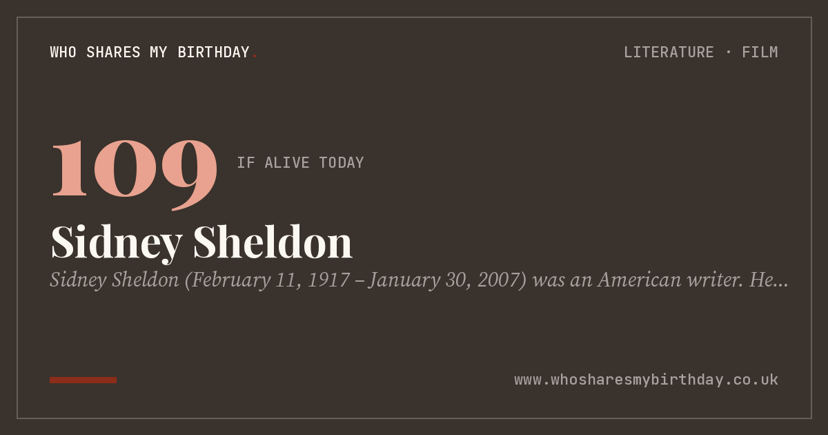 Sidney Sheldon