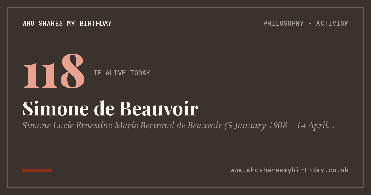 Simone de Beauvoir