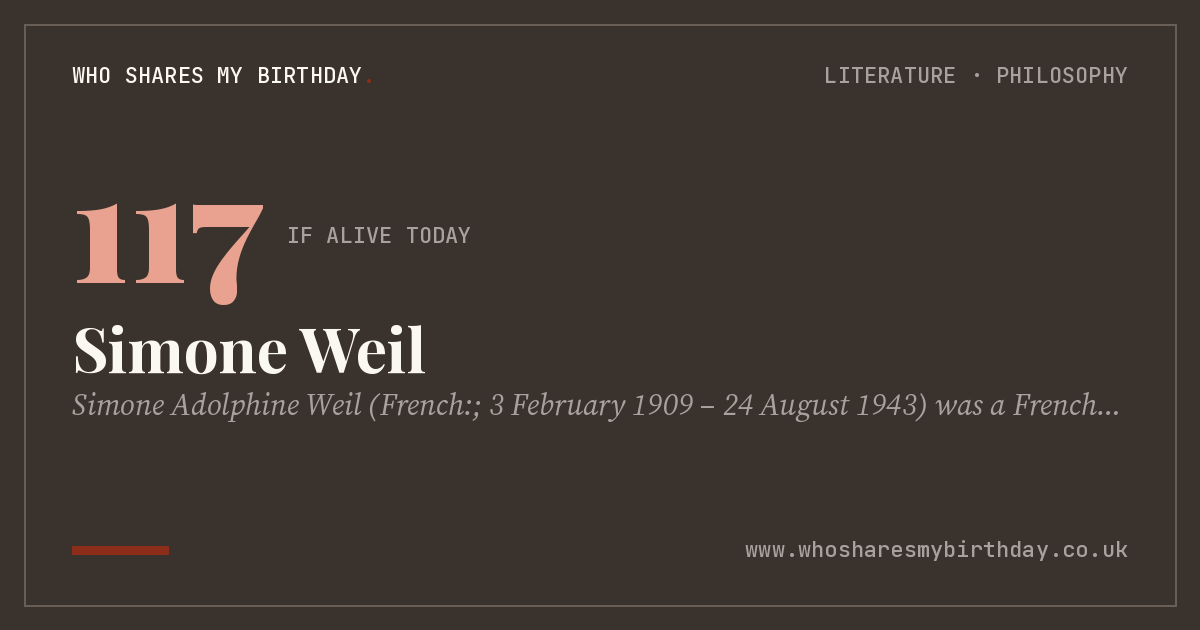 Simone Weil