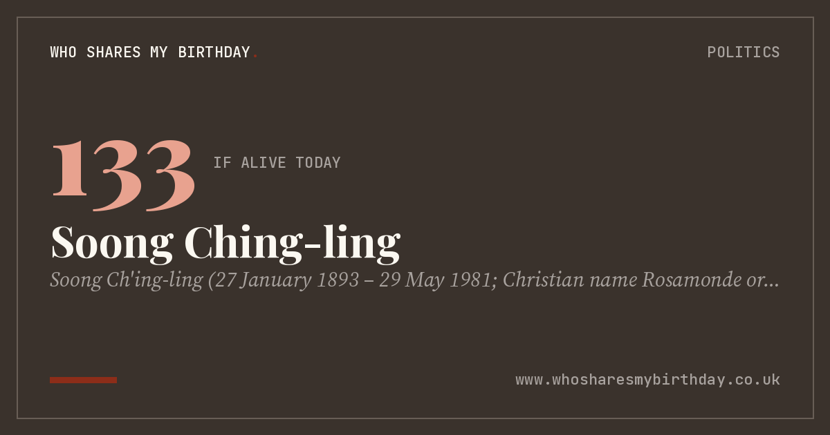 Soong Ching-ling
