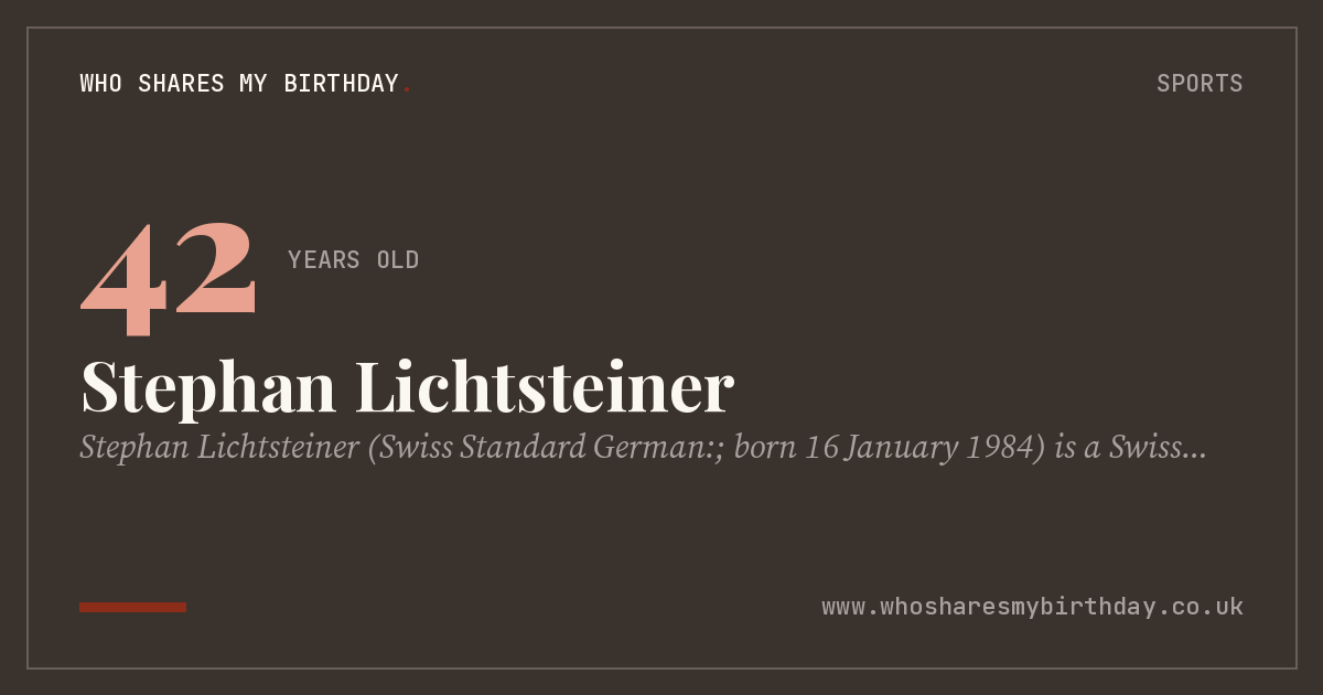 Stephan Lichtsteiner