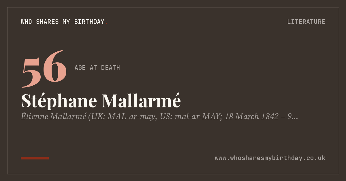 Stéphane Mallarmé