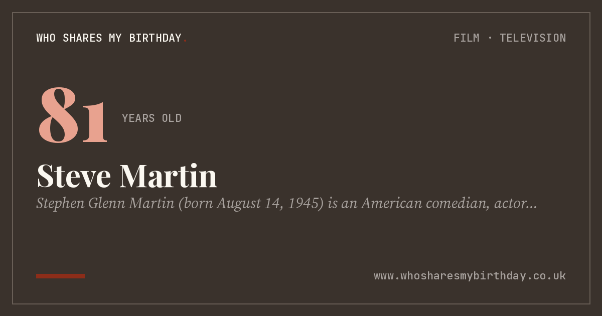 Steve Martin