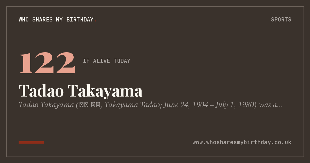 Tadao Takayama