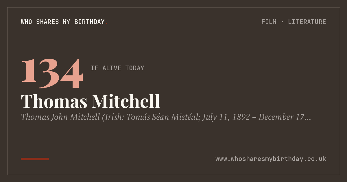 Thomas Mitchell