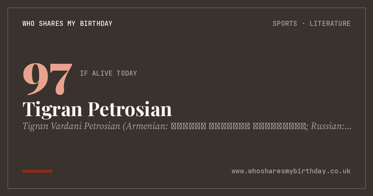 Tigran Petrosian