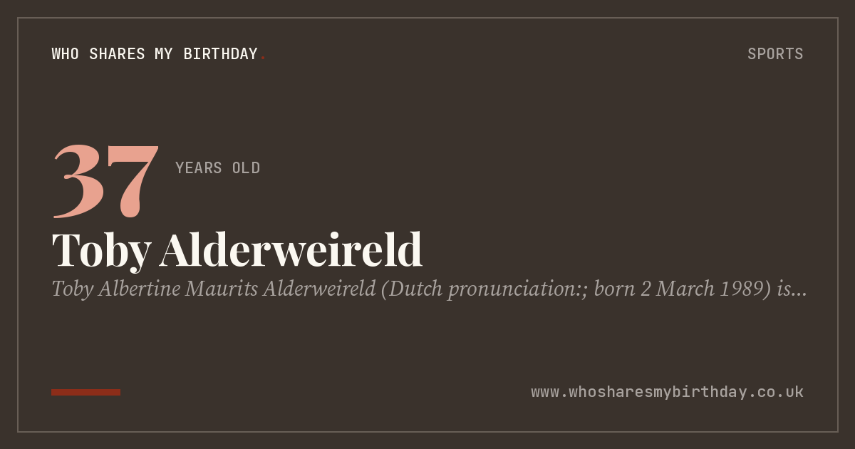 Toby Alderweireld