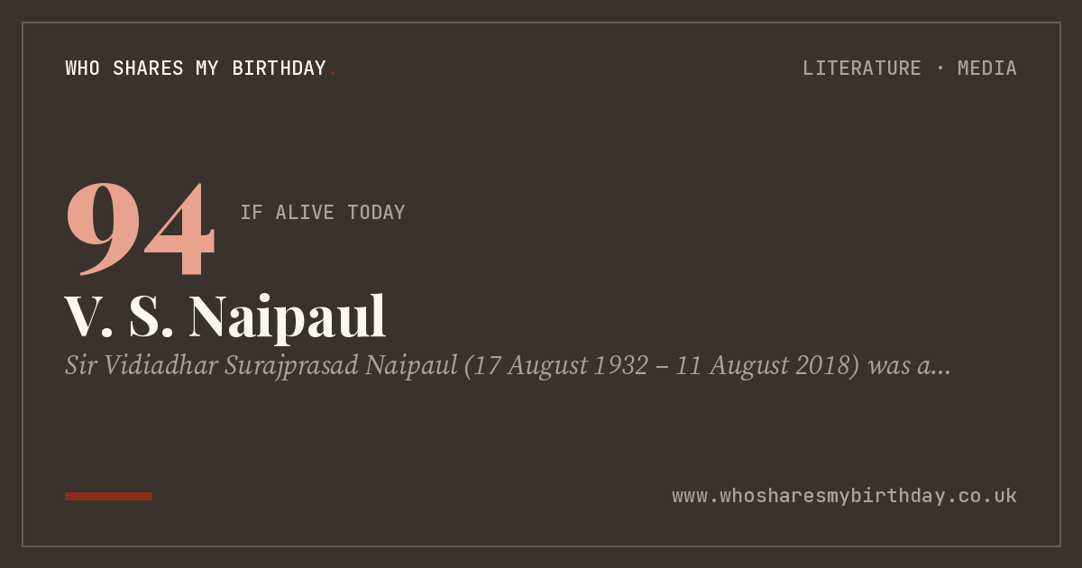 V. S. Naipaul
