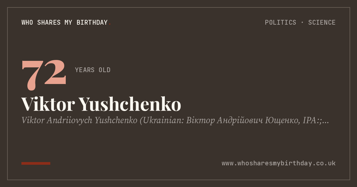 Viktor Yushchenko