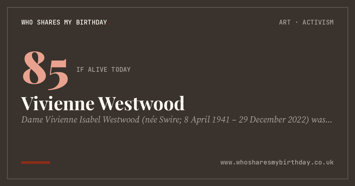 Vivienne Westwood