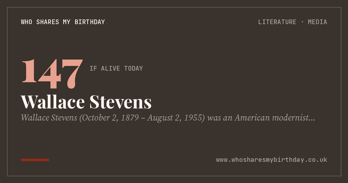 Wallace Stevens