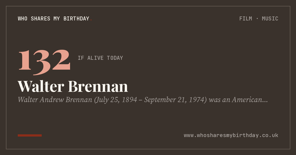 Walter Brennan