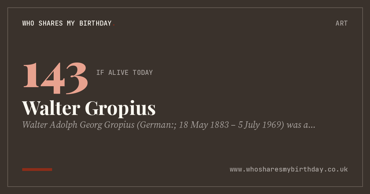 Walter Gropius