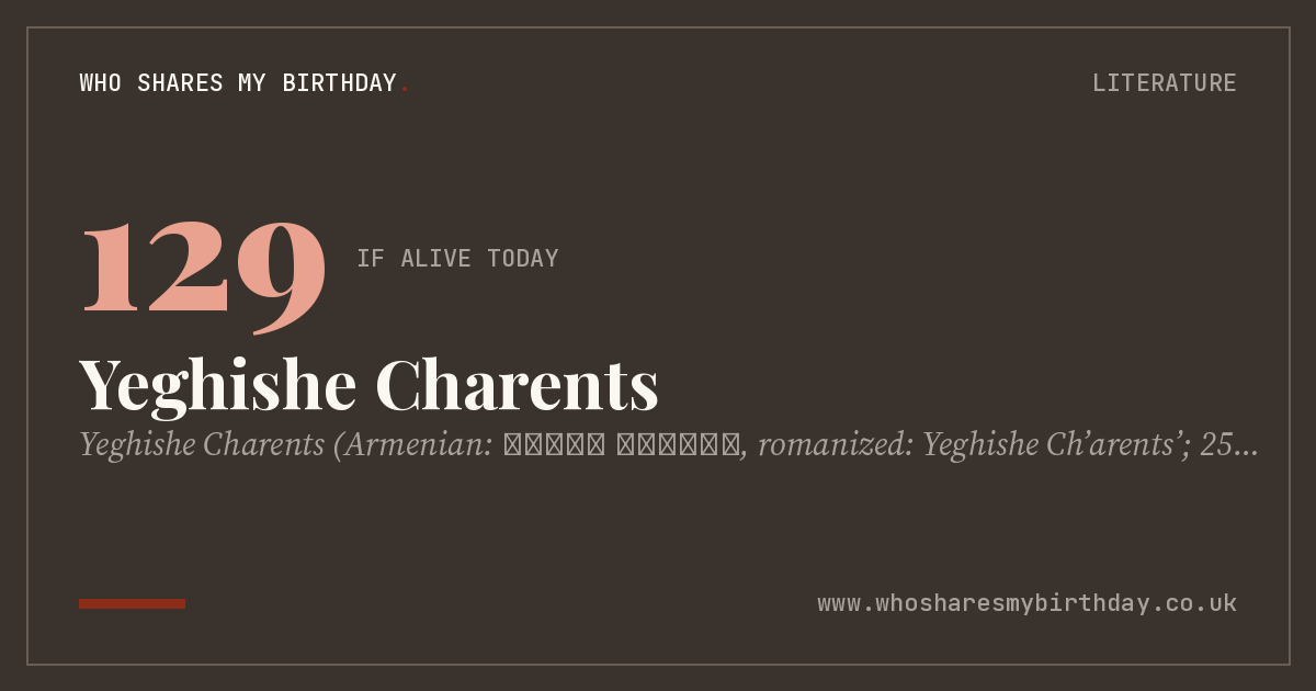 Yeghishe Charents