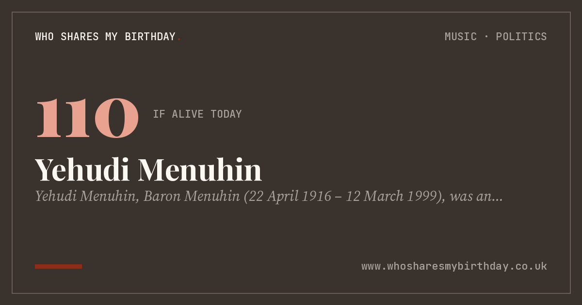 Yehudi Menuhin