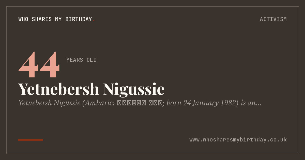 Yetnebersh Nigussie
