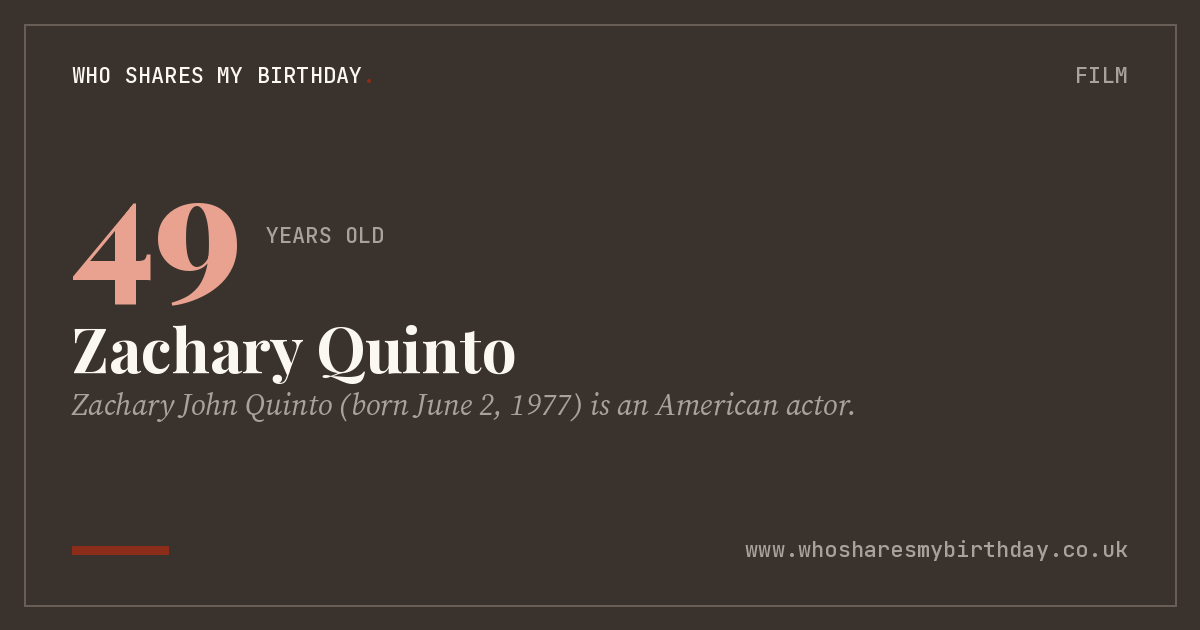 Zachary Quinto